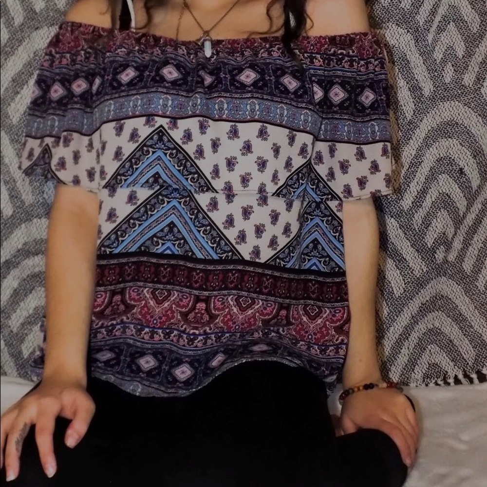 Bohemian Patterned Blouse